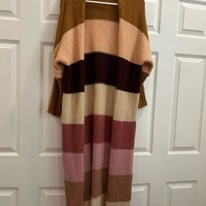 Petal & Pup Multicolor Striped Sweater, size M